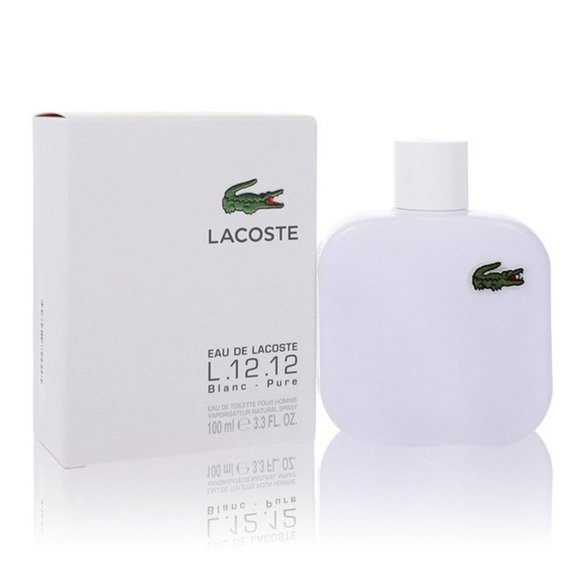 Lacoste Eau De Lacoste L.12.12 Blanc Cologne for Men 3.3 Oz 100ml - Picture 2 of 2